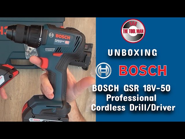 GSR 18V-50 Cordless Drill/Driver