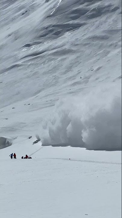 Avalanche Covers Acquaintances || ViralHog