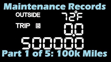500,000 of Dealer Maintenance on My 2005 Acura TSX! Part 1 of 5: 100k Miles