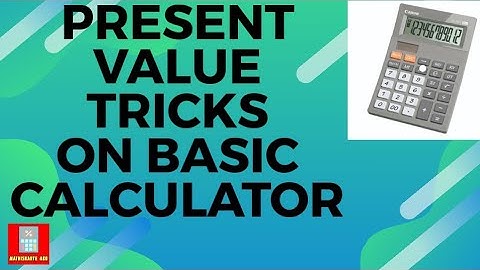 How To Calculate Present Value