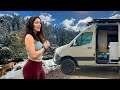 Living in a 4x4 van in the remote wilderness  adjusting to a growing family