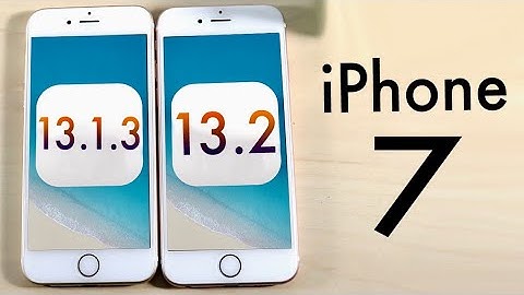 iPhone 7: iOS 13.2 Vs iOS 13.1.3! (Speed Comparison)