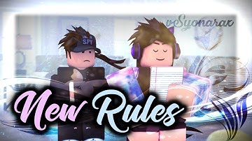Dua Lipa - New Rules | ROBLOX MUSIC VIDEO ♡