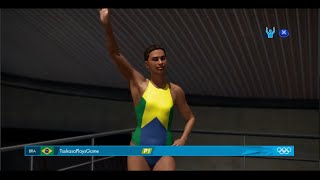 London Olympic Games 2012 (PC) เล่นโหมดแข่งกระโดดน้ำเล่นท่าโชว์ (diving) screenshot 4
