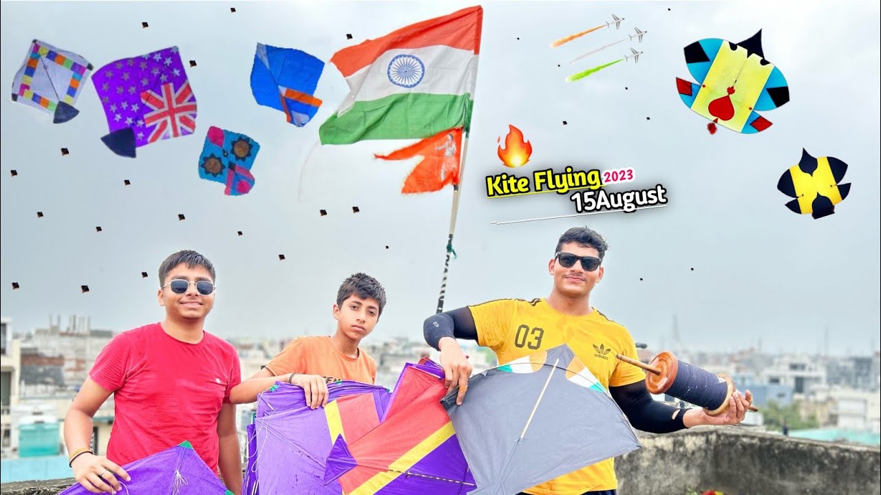 🔥Desi Boys запускают воздушных змеев *15 августа* | Изготовление воздушных змеев | Воздушные змеи |