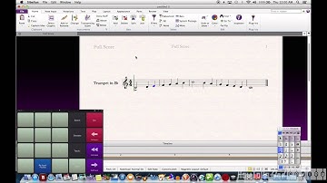 Using iPad for Sibelius Input (Actions)