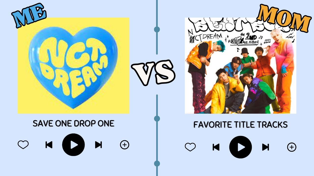 [KPOP] Save One Drop One | Me vs My Mom | Favorite Title Tracks | 25 ...