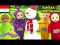 ★Teletubbies Bahasa Indonesia★ Naik Kereta Api - Tunggu! - Bola Salju ★ Kompilasi Kartun Lucu HD