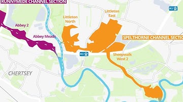 How a flood channel works - River Thames Scheme