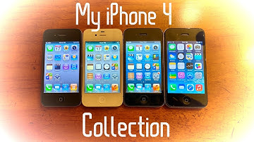 My iPhone 4 Collection on iOS 4 through iOS 7!