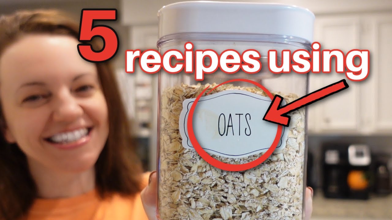 Got OATS? Here's 5 new ways to use them! - YouTube