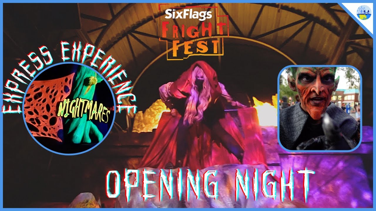 Six Flags Fright Fest 2021 - Opening Night Insanity & Is It Worth It?