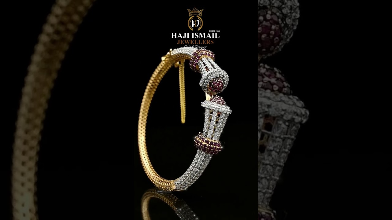 Unique Gold Kara Design for Women 