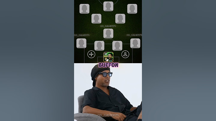 Ronaldinho Picked His Ultimate Dream XI 😱🔥 #efootball2024 #efootball2023