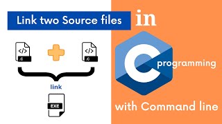 Link two Source files in C programming with Command Line