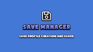 Save Manager | Save Profile Usage
