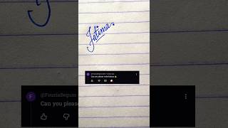 #handwriting #cursivewriting #shorts #youtube #youtubeshorts #ytshorts #writing #names #art #viral