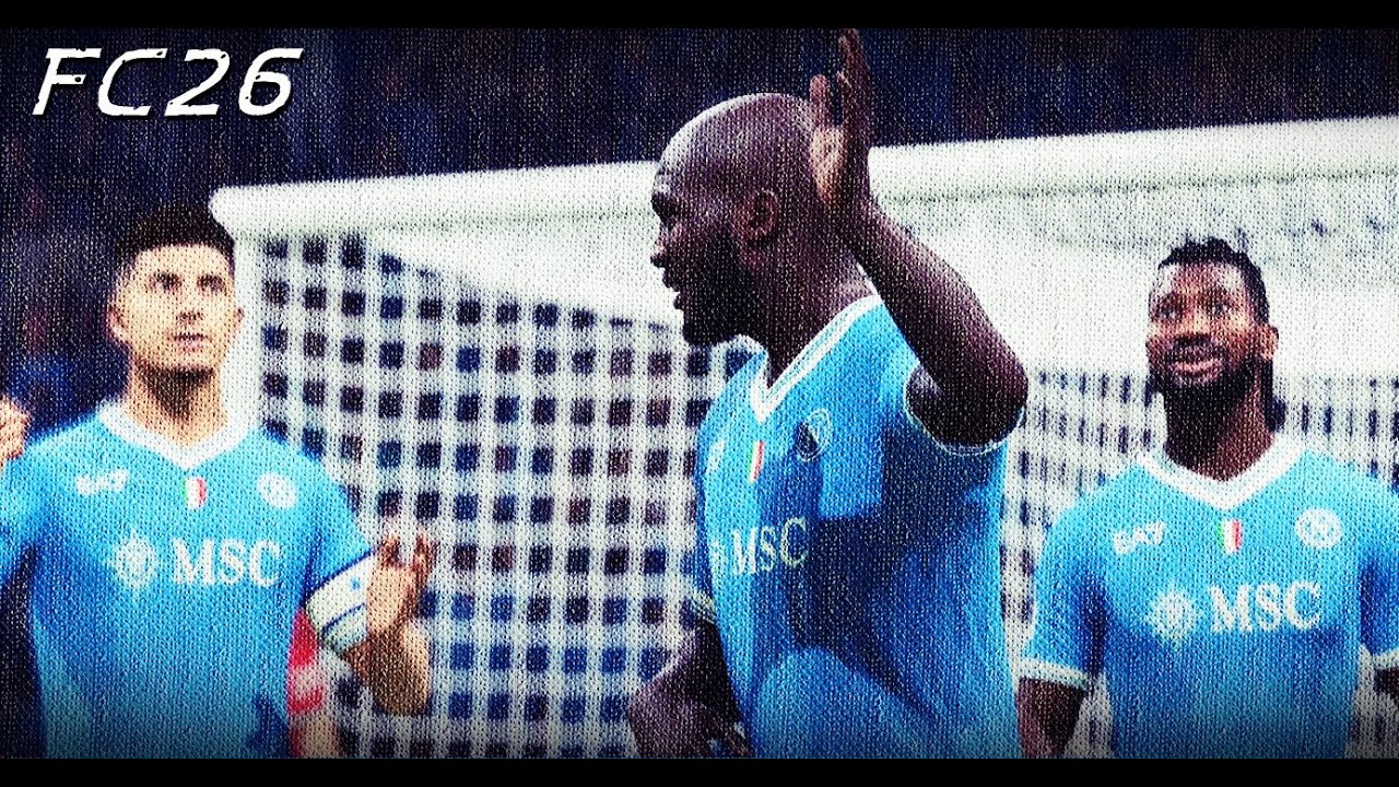 [ PS5 pro / FC26 ] 클럽 친선경기  :  나폴리 vs. 맨유  (HD)