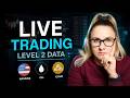 Live Futures Trading | Oil | MNQ Gold