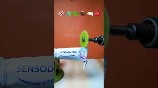 Cutting Toothpaste Tube with Crazy DIY Rotary Tools! #experiment