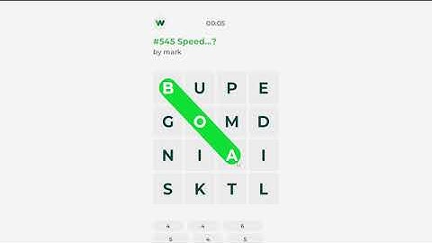 Word Salad #545 – Speed...? | Today’s Puzzle Solved Fast! (August 27, 2025)