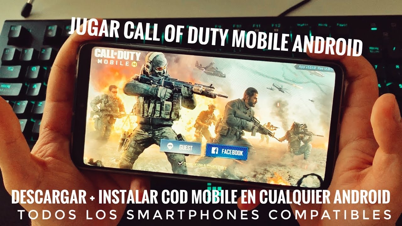 Como Jugar Call Of Duty Mobile en Cualquier Android + Todos Smartphones  Compatibles - 