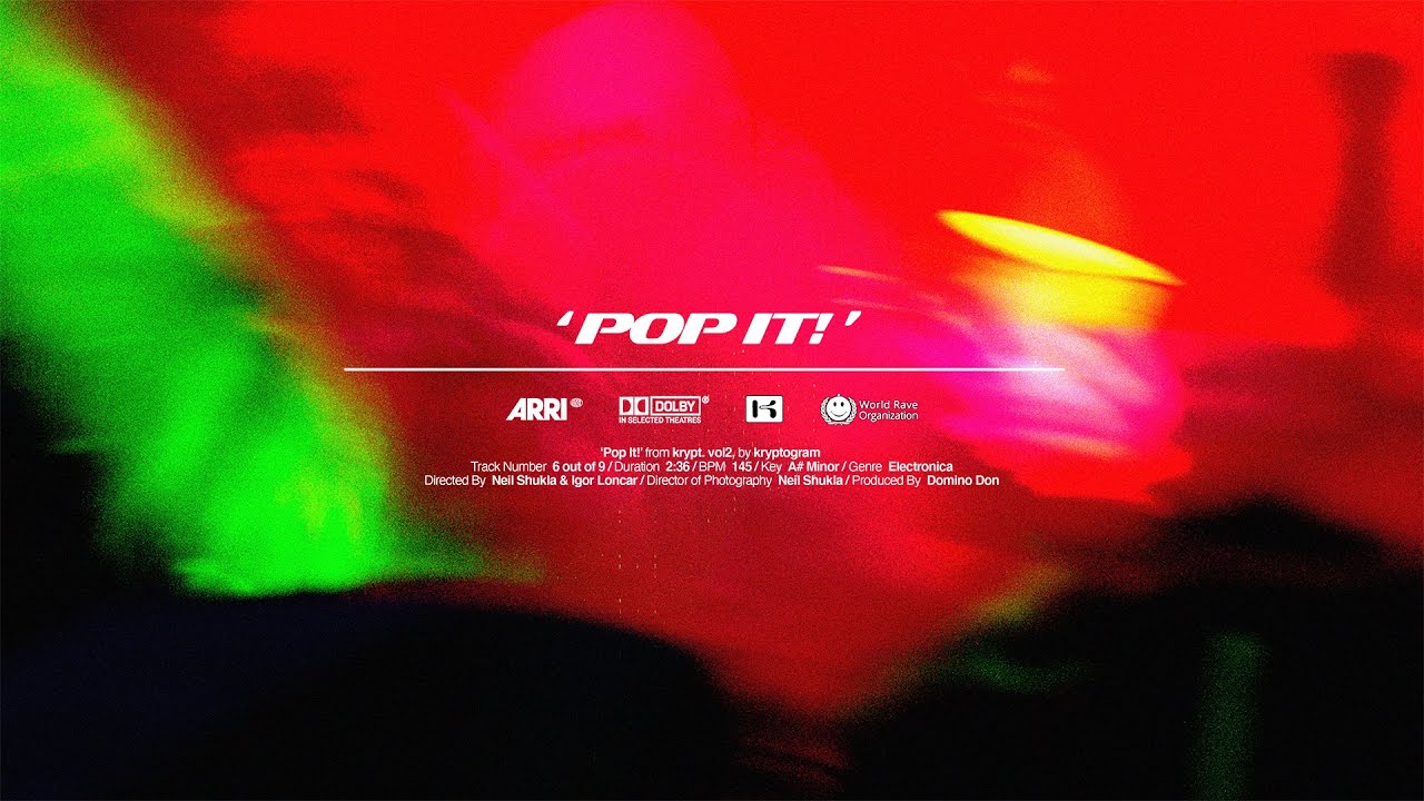 Watch kryptogram - Pop It! (Visualizer) on YouTube Watch kryptogram - Pop It! (Visualizer) on YouTube