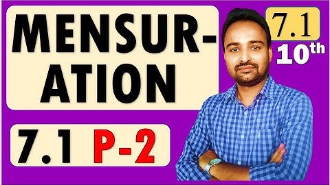 Chapter 7 Mensuration | Class 10 | Practice Set 7.1 Part 2