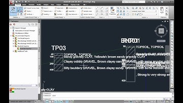 AutoCAD Civil 3D 2011 - Borehole Importer