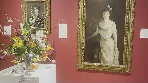 Portland Museum of Art fills with flowers during 