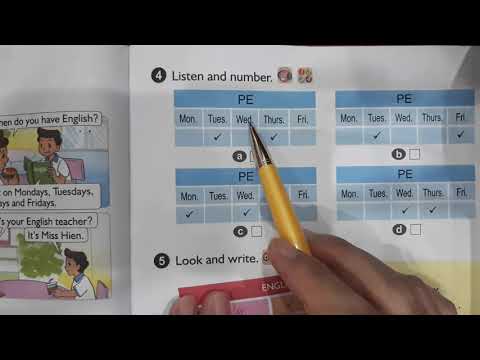 Video Tiếng Anh lớp 4 unit 8 lesson 2 - YouTube