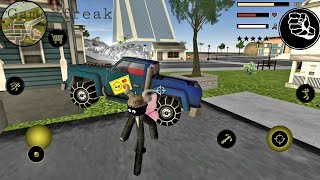 Stickman Hero Rope VIce Town crime simulator #15 (Naxeex LLC) Android Gameplay HD screenshot 4