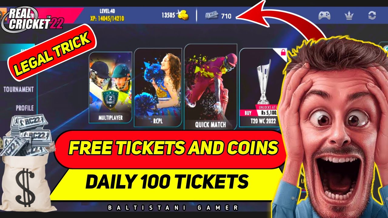 🔥How to Get Free Tickets In RC22 💰 unlimited Tickets & Coins 🪙 Real ...