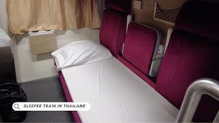 First Class Thailand Sleeper Train - Bangkok to Chiang Mai screenshot 3