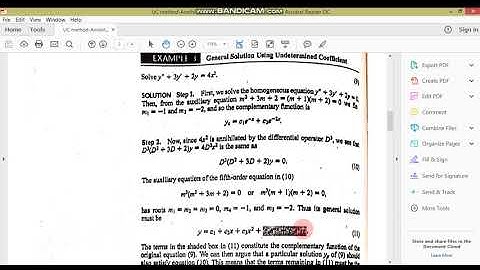 UC method Annihilator approach problems//ODE//M.Adnan Anwar