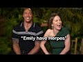 Dwayne johnson and emily blunt savage moments 2