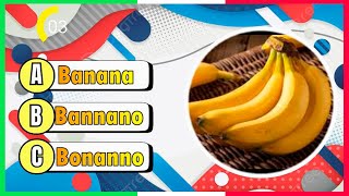 ❤ QUIZ de ITALIANO nivel FÁCIL 🤓 // ¿Sabes los nombres de estas frutas en ITALIANO?