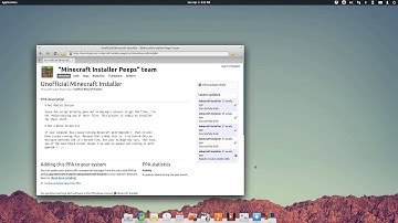 Install Minecraft in elementary OS Luna