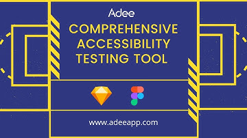 Adee - The Most Comprehensive Accessibility testing tool for designers!