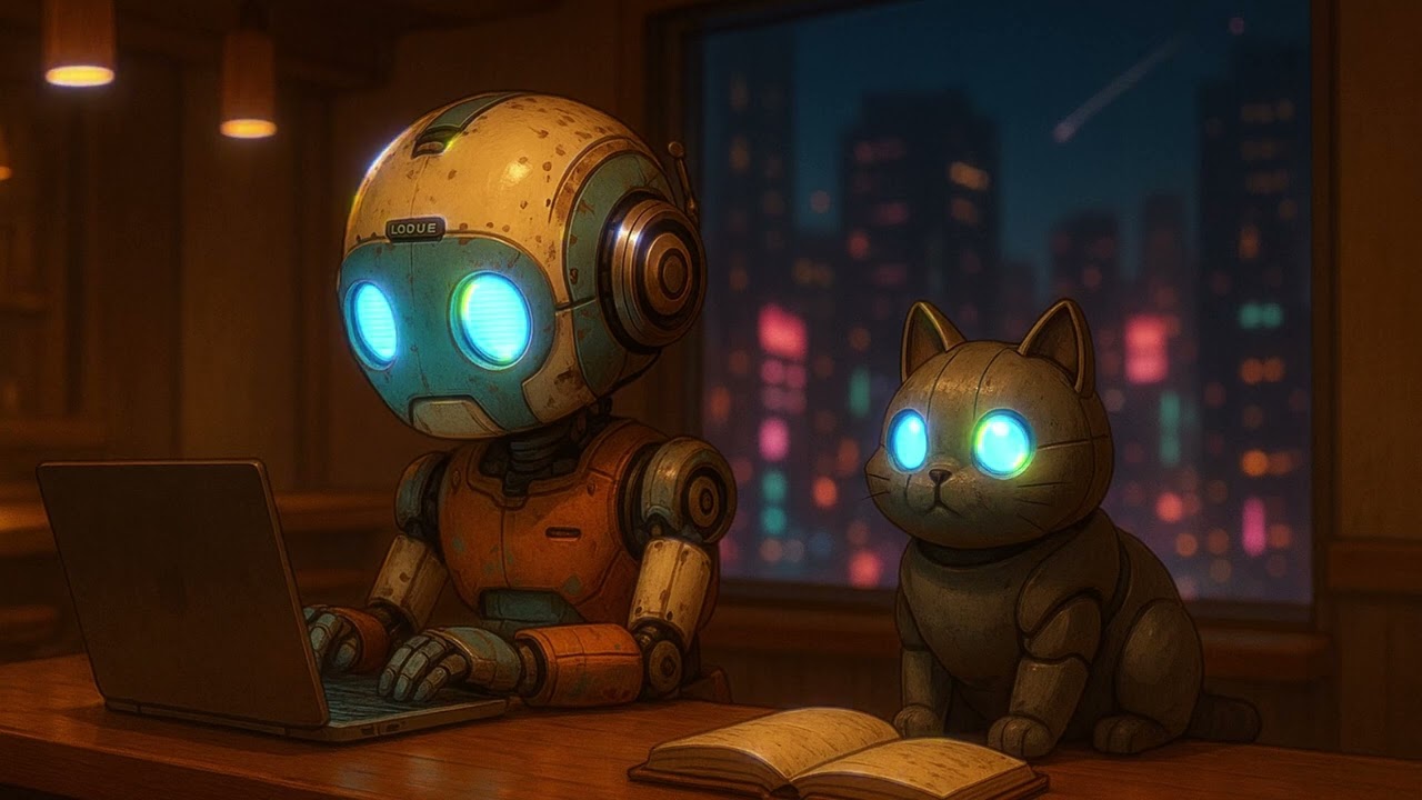 Sci-Fi ฟังสบาย – Sci-Fi Lofi Beats to Relax & Focus | Loquie