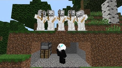 Minecraft Speedrunner Vs 5 AI Hunters - Pojav Launcher