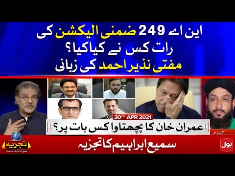 NA-249 Karachi By-Election || Tajzia with Sami Ibrahim Complete || 30th April 2021