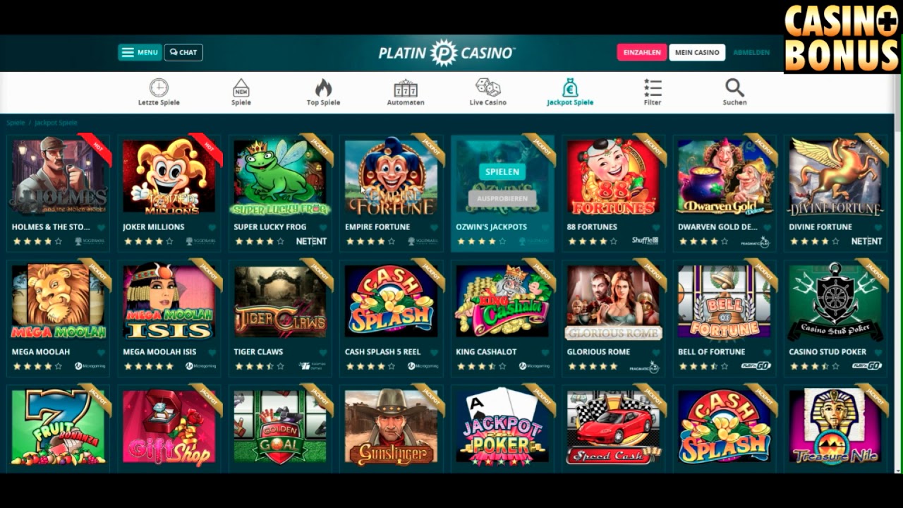 Platin Casino Bonus