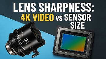 4K Video: Lenses, Filters & Sharpness Explained for Filmmakers