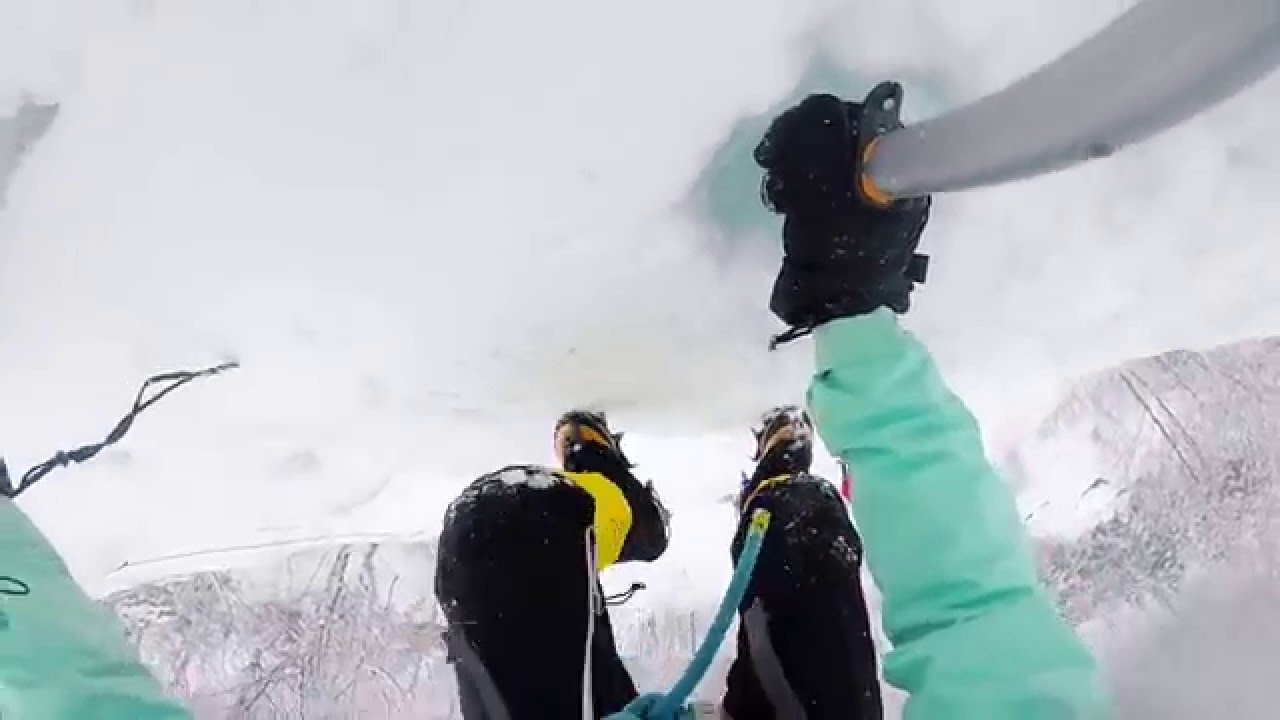 Ice Climbing with EMS in North Conway, NH YouTube