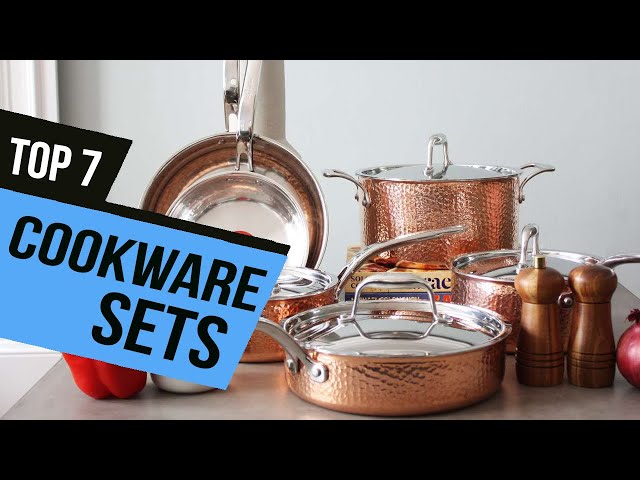 NutriChef 8 Pcs. Stainless Steel Kitchenware Pots Set Stylish Kitchen  Cookware w/Cast SS Handle, Tri-Ply Authentic Copper, for Saucepan,  Casserole