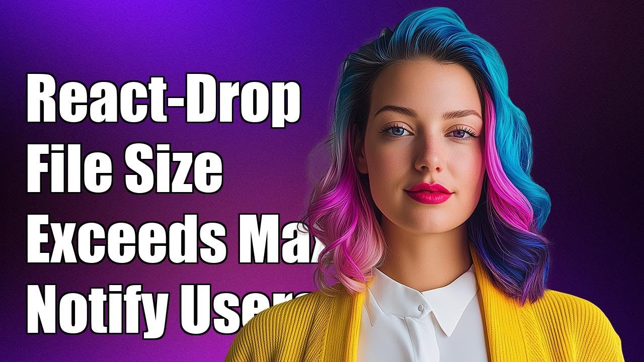 React-Dropzone: How to Notify Users When File Size Exceeds Max Limit