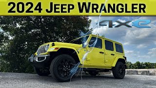 Learn everything about the 2024 Jeep Wrangler 4xe | Charging, Infotainment, Interior and more!