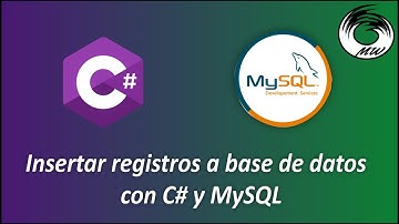 Como insertar registros a base de datos MySQL en C# [Visual studio]
