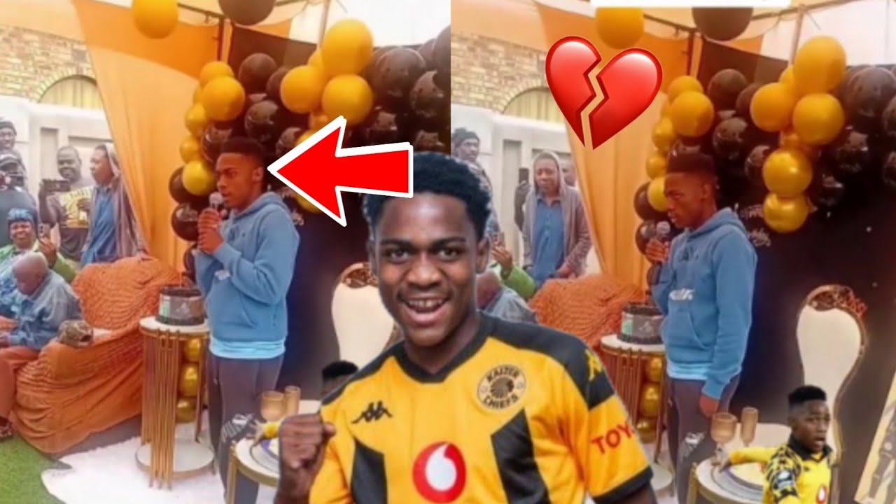 Kaizer Chiefs Mfundo Vilakazi's Emotional Speech at His Birthday 😭💔